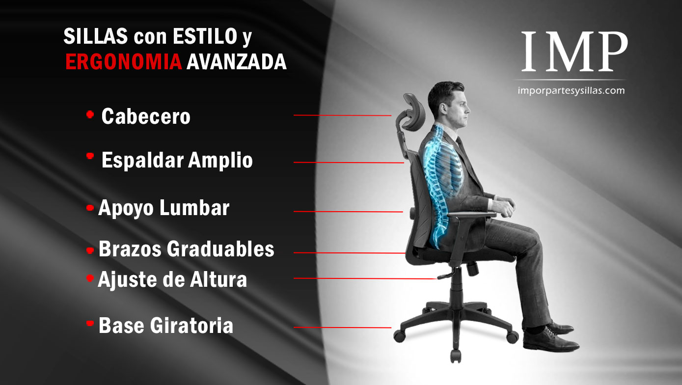 sillas ergonomicas de oficina